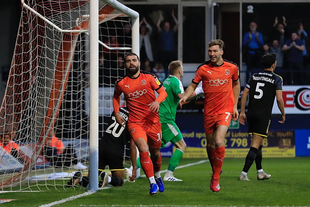 An ultimately frustrating evening this time as Luton led 2-1 through Elliot Lee and James Collins, only to concede a stoppage time equaliser as they had to make do with a point.