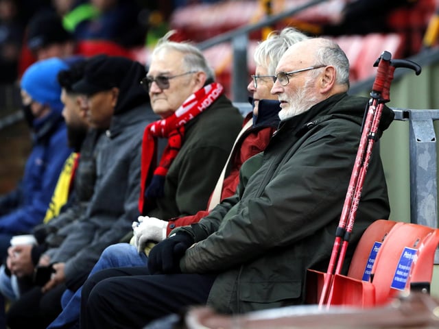 The fans were back at Priory Lane to see Eastbourne Borough beat Dartford 3-1 / Pictures: Lydia and Nick Redman