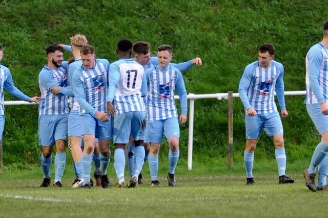 Action and goal celebrations from the replayed FA Vase tie between Worthing United and Edgware / Pictures: Stephen Goodger