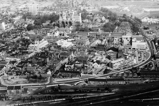 Looking Back: Peterborough from the air through the years
