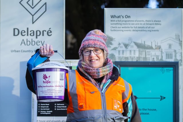 Delapre Abbey is helping to support homeless charity, Northampton Hope Centre, as well as other local community groups.