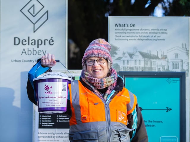 Delapre Abbey is helping to support homeless charity, Northampton Hope Centre, as well as other local community groups.