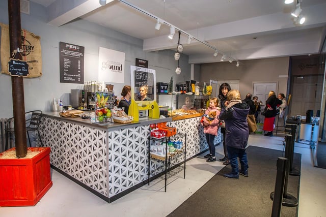 A brand new 'dog walking' deli, Common Ground, opened at the abbey on Saturday for coffee on-the-go.