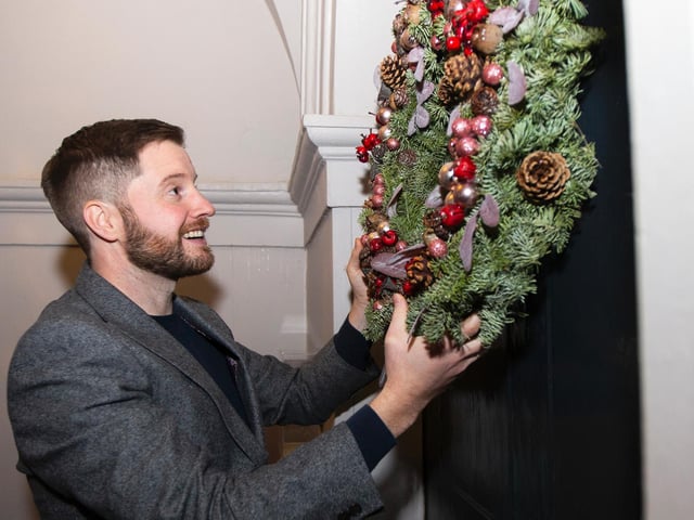 Wander from room to room with the entire house dressed for Christmas for the whole of the month.
