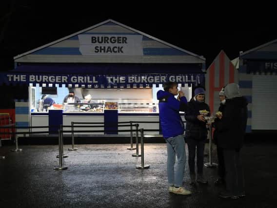 Brighton fans enjoyed a few match day treats once more at the Amex Stadium