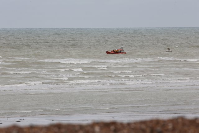 HM Coastguard has been supported by Sussex Police SUS-201012-131723001