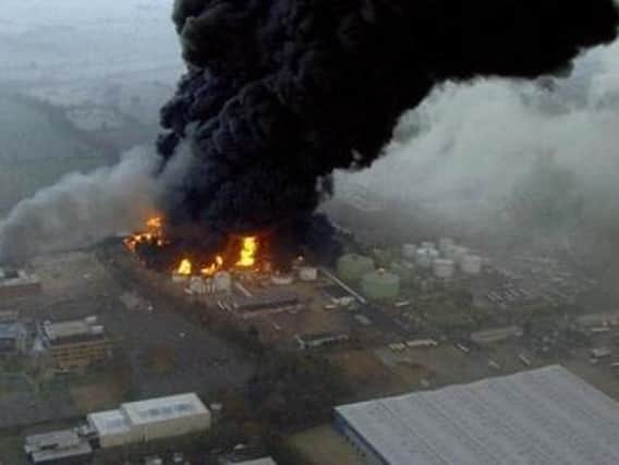 In Pictures: Buncefield explosion 15 years on