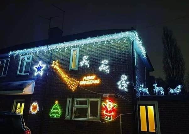 Santa's sleigh is making a visit to Laura Pettingale's house in Dogsthorpe