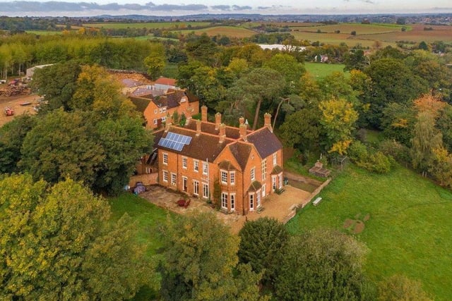 This site includes a detached two-storey Victorian farmhouse with established gardens and views across the countryside with an additional annexe, apartment and semi-detached cottage. It also includes commercial businesses including a farm shop, wood barn and firewood company, office accommodation, apple orchards and grazing land.