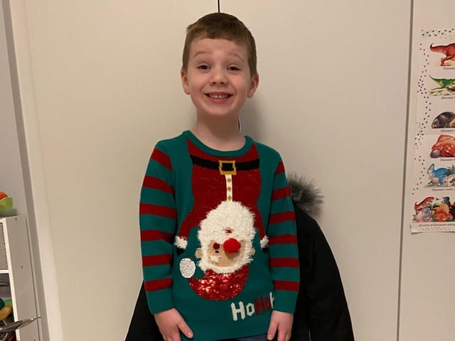 Amazing Advent Attired Archie of William Alvey School. EMN-201112-180456001