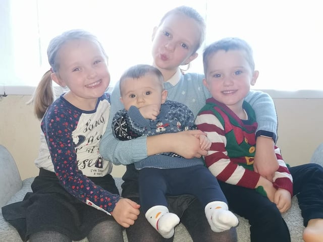 Thank you to Georgina Louise for sending in this picture of her family