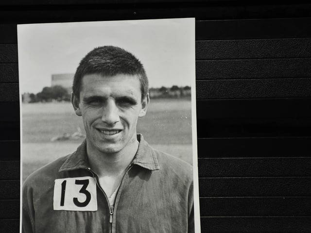 7-1 v Mansfield (away), Division Three, 1966. Until the Barnet game this was Posh’s biggest away win, courtesy of goals from Tommy Watson (3), who is pictured, Johnny Byrne (2), Ollie Conmy and Peter Deakin.