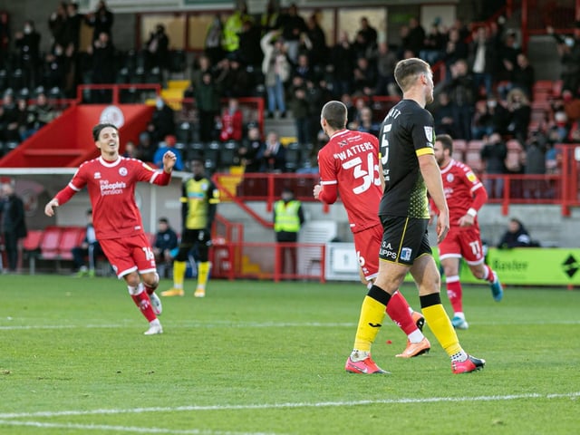 Max Watters after scoring