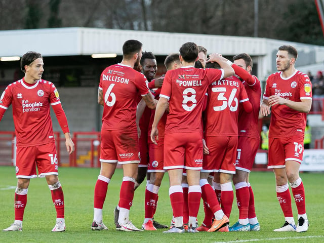 Reds celebrate Max Watters' opener
