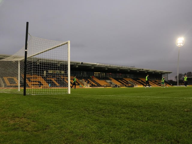 The Jakemans Community Stadium. Photo: Oliver Atkin