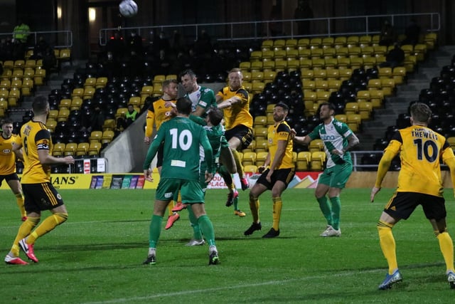 Goalmouth action. Photo: Oliver Atkin