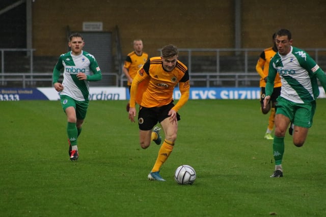 Thewlis on the attack. Photo: Oliver Atkin
