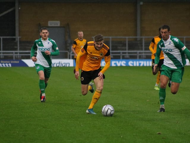 Thewlis on the attack. Photo: Oliver Atkin
