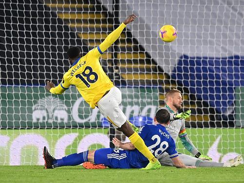 Missed a golden chance on eight minutes when Schmeichel saved with his left leg. Should have scored. Subbed on the hour with Wednesday night's match against Fulham in mind