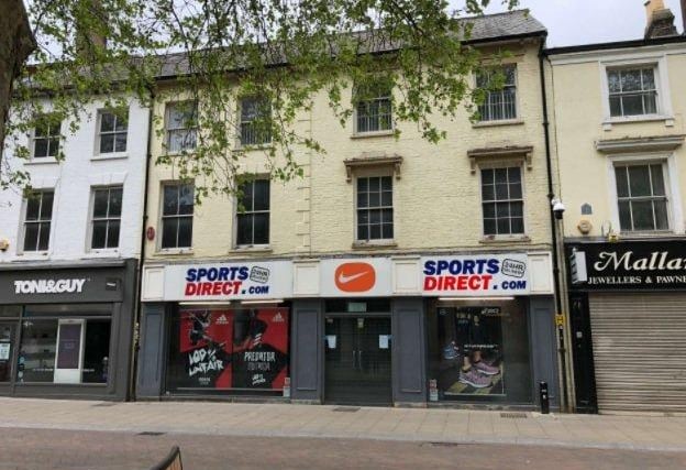 Details on application. City centre retail premises occupied by Sports Direct. Photo: Savills
