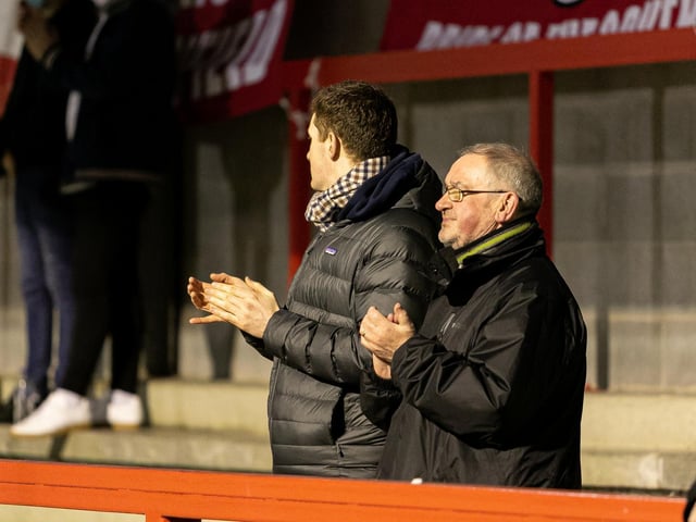 Crawley Town fans back the People Pensions Stadium