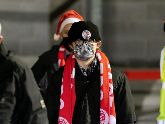 Crawley Town fans back the People Pensions Stadium