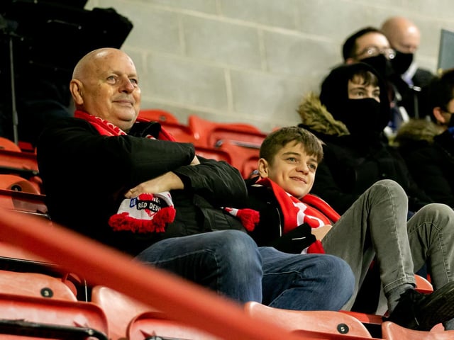 Crawley Town fans back the People Pensions Stadium