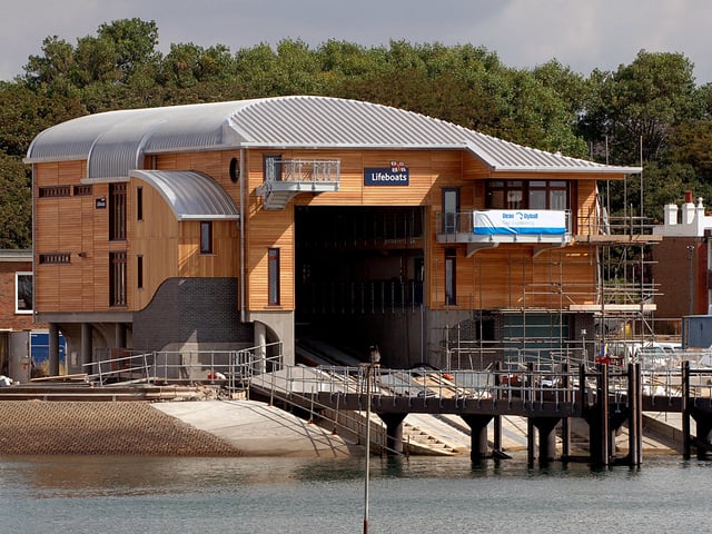 The new Shoreham Lifeboat Sation, pictured in July 2010. Picture: Stephen Goodger