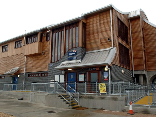 The arrival of Enid Collett at Shoreham RNLI Lifeboat Station on December 10, 2010. Picture: Gerald Thompson