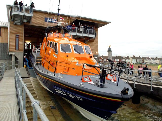 The arrival of Enid Collett at Shoreham RNLI Lifeboat Station on December 10, 2010. Picture: Gerald Thompson