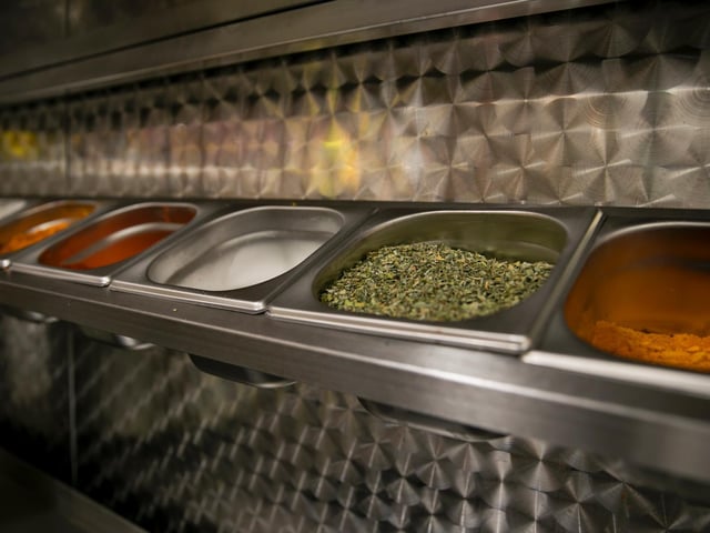The owners asked local residents to suggest names for the takeaway, which is where Fusion Spice came from. Photo: Leila Coker.