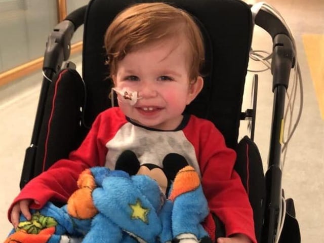Grayson recovering in hospital.
