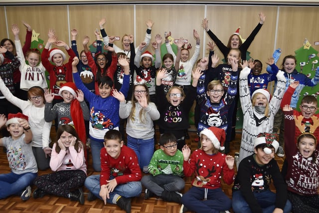 Christmas Jumper Day at Oakdale.
