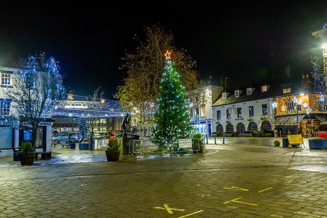 Christmas might be a bit different this year - but the lights of Warwick are still as amazing as ever.