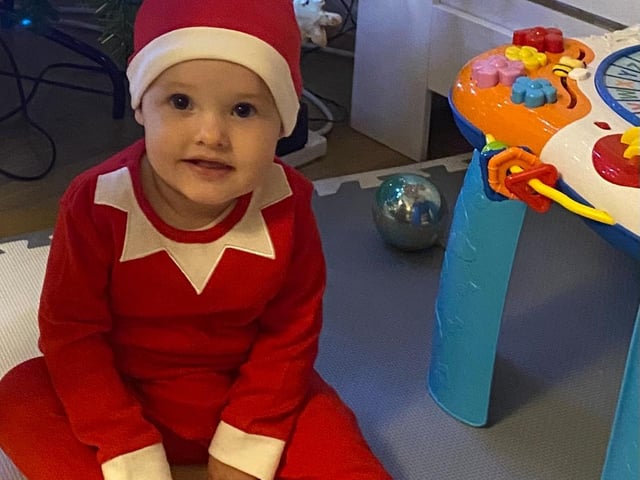 Baby Willa, 11 months