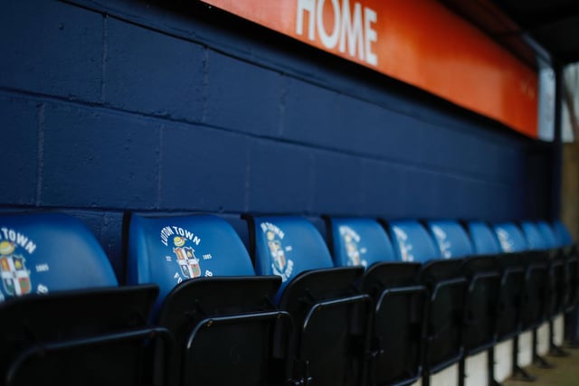 The dug-out at Kenilworth Road