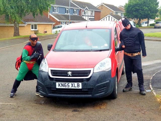 From superheroes to sportspeople, a team of post men and women dressed up for their rounds in different themes every Friday for 12 weeks to help spread some cheer.
During the first lockdown, the team from the Crow Lane office in Billing completed their deliveries in costumes to brighten up the day for residents.
The posties also made sure to help out the vulnerable who were shielding at the time by dropping off food, if they needed it.