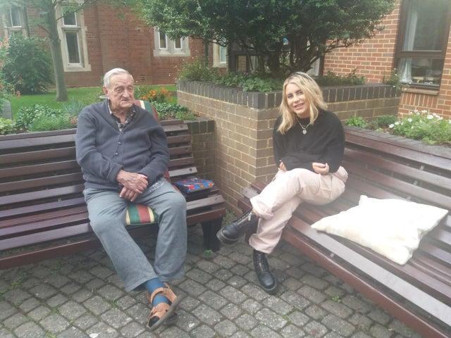 94-year-old Ken Smith was in Northampton General Hospital at the start of the first lockdown following a fall.
Loved ones were not able to see him, but 24-year-old Taylor Wright, who was on furlough from her job as a hairdresser, was volunteering in the hospital and befriended Ken. 
The pair built up a friendship from mutual respect and interest, which Ken’s family were extremely grateful for.
Taylor even visited Ken after he left the hospital and the pair catch up every week.
