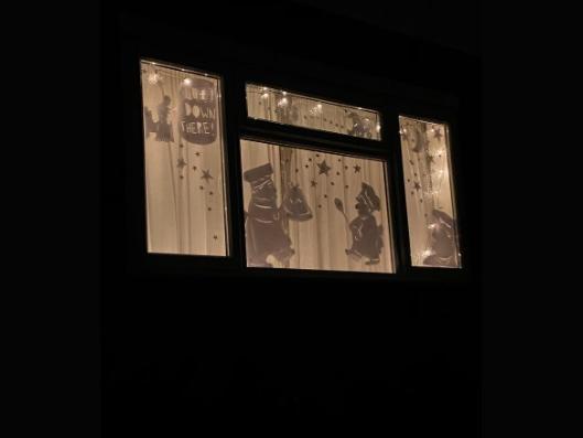 Each night in December, up until Christmas Eve, two new windows are unveiled