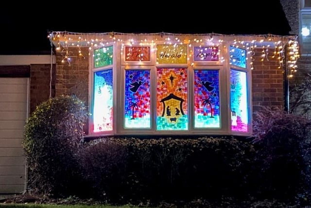 Each night in December, up until Christmas Eve, two new windows are unveiled