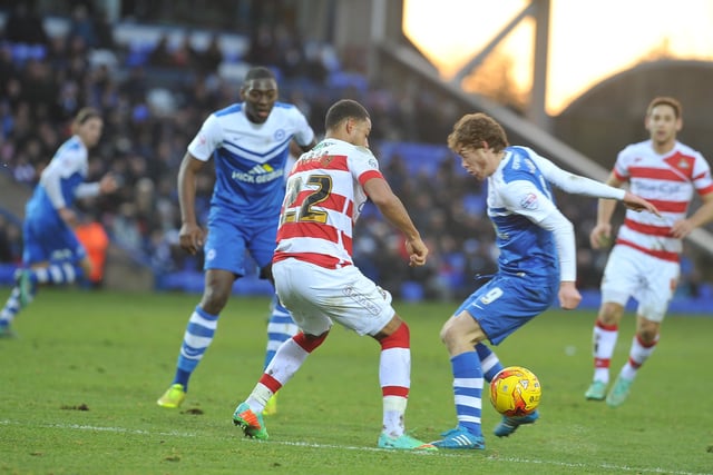 2014-15: v Chesterfield (away, lost  2-3), Doncaster (home, drew 0-0). Only two games, but as usual no joy. Posh almost fought right back from 3-0 down at Chesterfield as Michael Bostwick and Marcus Maddison scored. A tepid home draw with Doncaster followed. Luke James is pictured in action in the Donny draw.