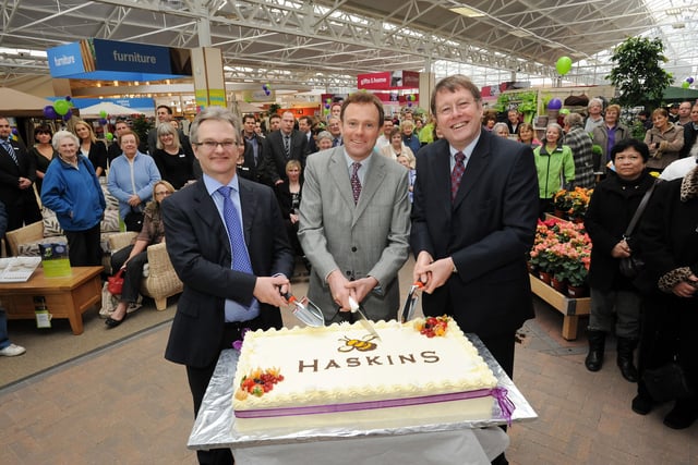 The official opening of the new-look Haskins Roundstone Garden Centre on March 9, 2012. Pictures: Stephen Goodger