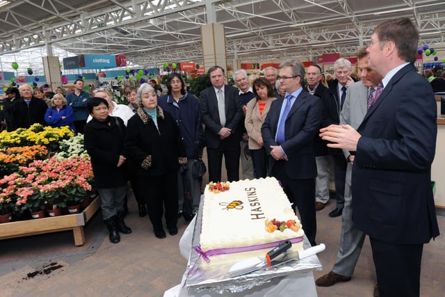The official opening of the new-look Haskins Roundstone Garden Centre on March 9, 2012. Pictures: Stephen Goodger
