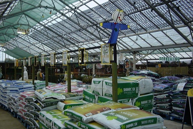 How Rounstone Garden Centre looked before Haskins redeveloped the site