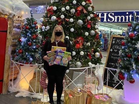 The Weston Favell shopping centre collected a number of gift donations for the charity, Home-Start Northampton, who support families under stress in their own homes. They received almost 100 presents to give to people using the Home-Start service, as of December 17.