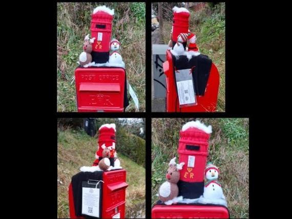 The Christmas selection of knitted toppers will be raising money for The Youth Booth