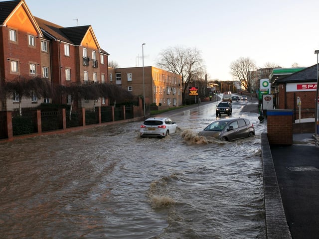 Police are warning drivers to be careful and not drive through deep flood water. Photo: Leila Coker.