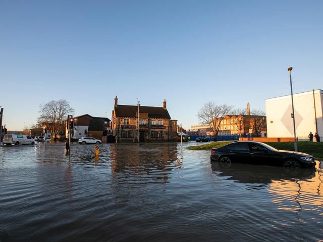 The whole area has been affected by the flooding. Photo: Leila Coker.