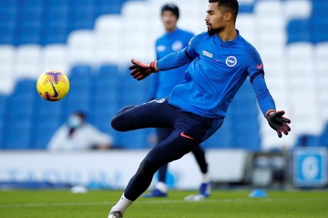 Brighton are keen to promote the academy graduate to the No 1 spot ahead of Maty Ryan. The 6ft 6in Spaniard looks set to be the main man between the sticks for 2021.