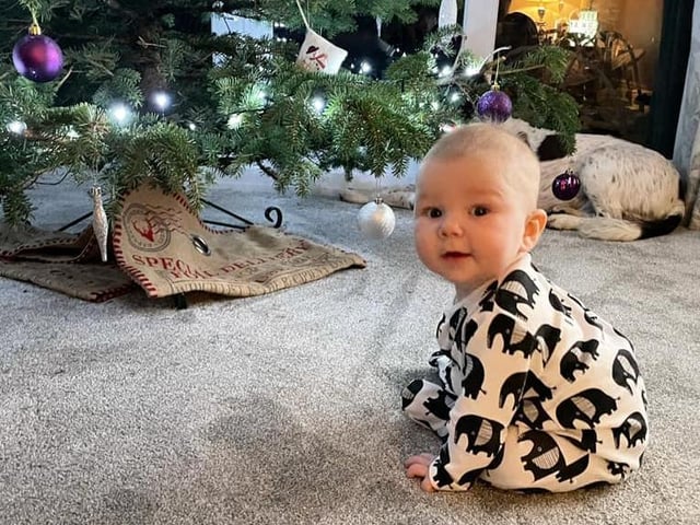 Noah, aged 6 months. Born on June 26 2020.